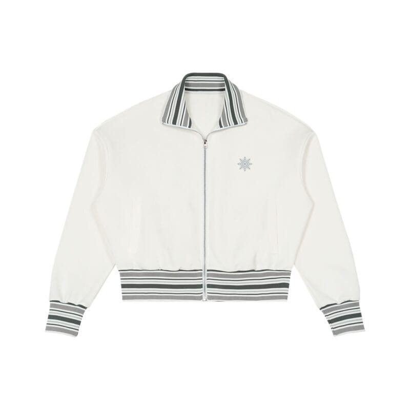 Form Jacket in white from Ski Baltimore Social Club