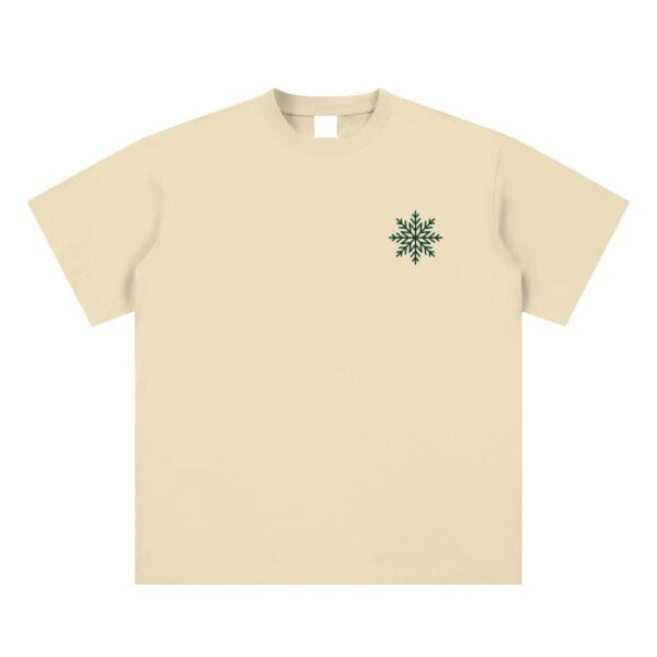 Snowball Tee in Oat Gray, a relaxed fit sueded cotton t-shirt