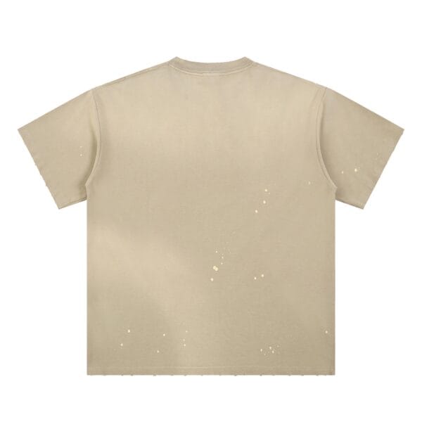 Splatter Tee styled in a relaxed fit with its sun-fade wash and signature snowflake
