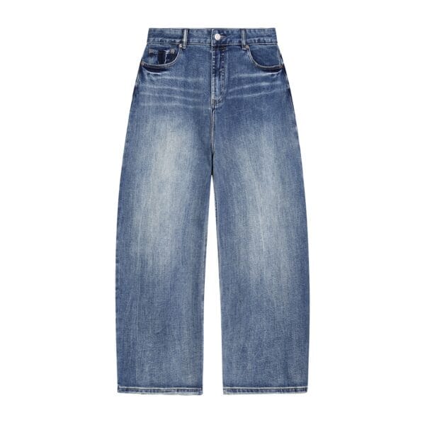 Alternate view of Denim 01 blue bottoms from Ski Baltimore Social Club