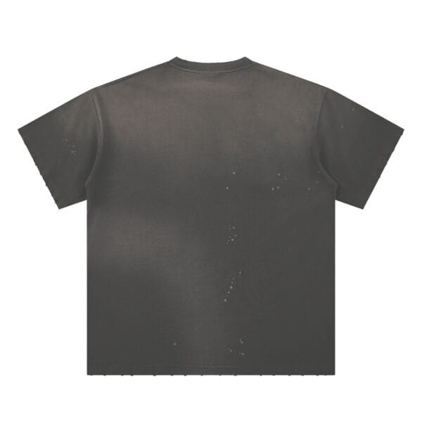 Splatter Tee from Ski Baltimore, offered in Gray, Apricot, and Black